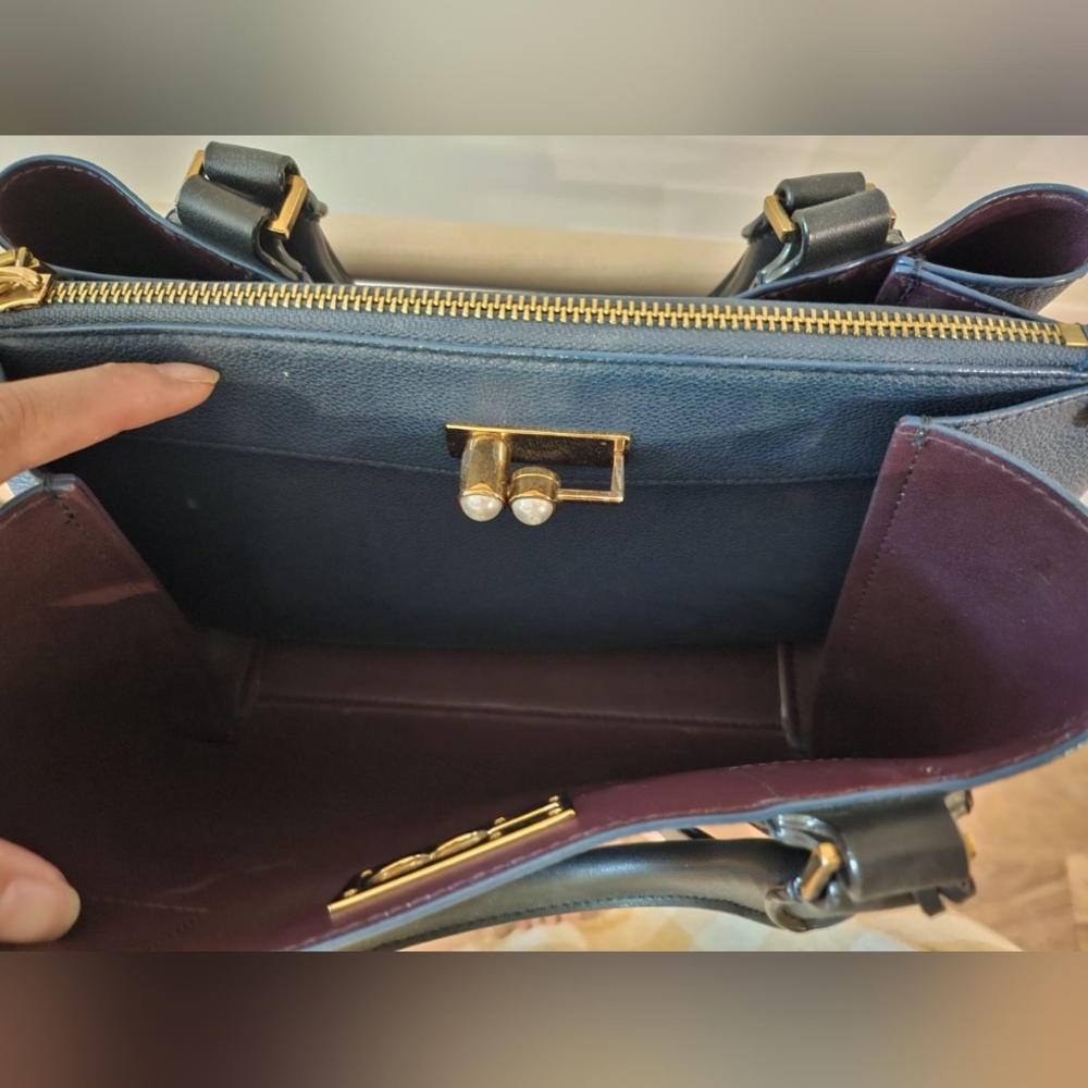 Top Handle Structured Bag - Picture 8 of 8